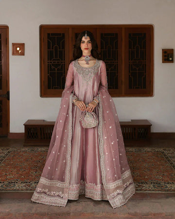 Faiza Saqlain | Mehermah Luxe Formals | Halina - Aqsa Fabrics