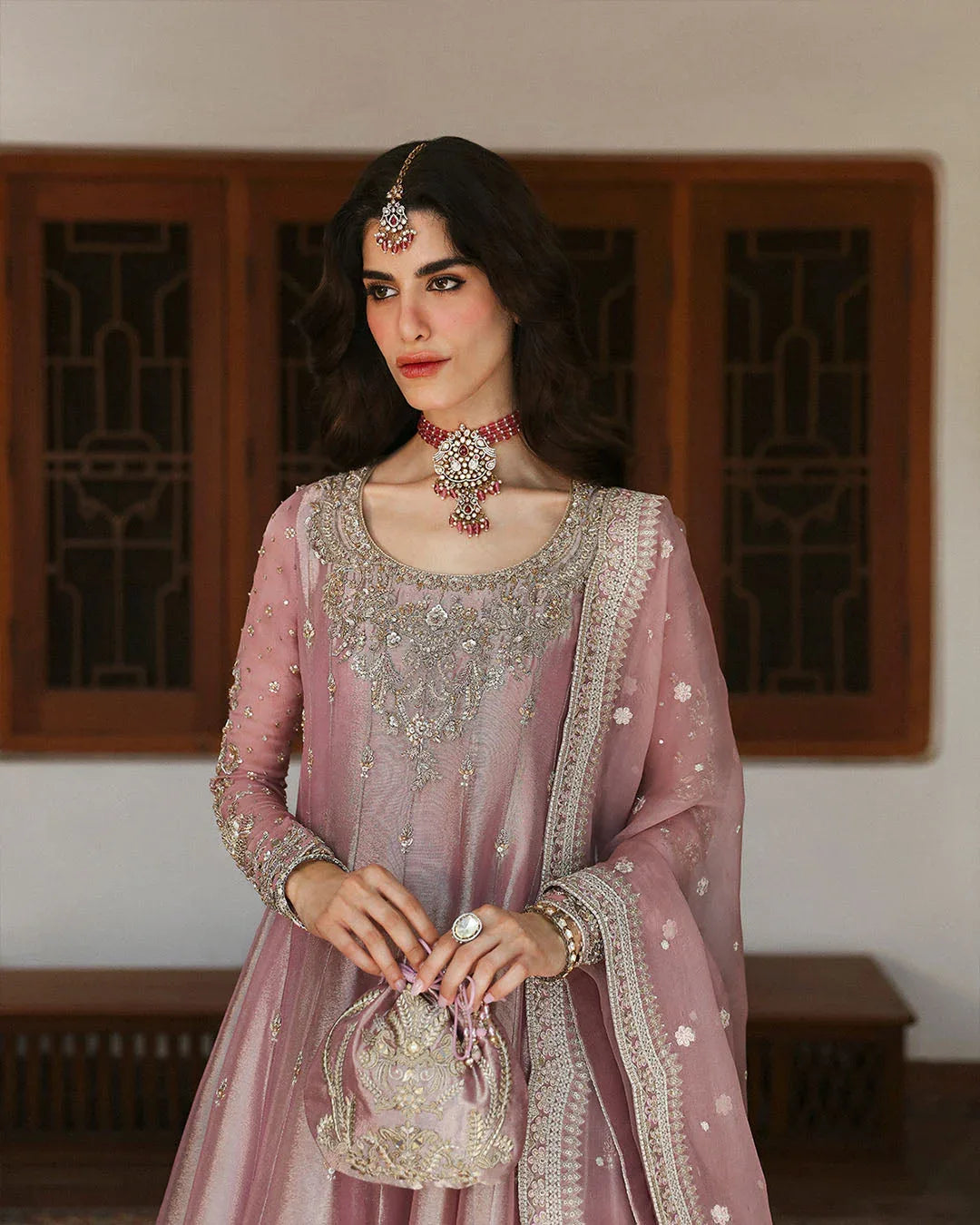 Faiza Saqlain | Mehermah Luxe Formals | Halina - Aqsa Fabrics