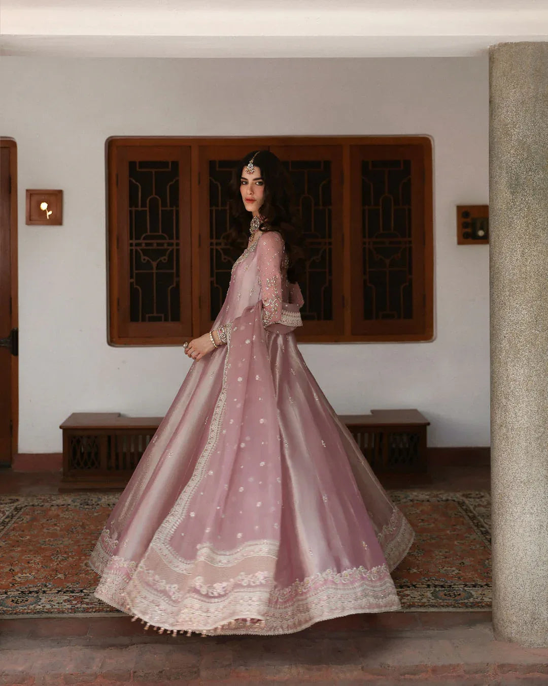 Faiza Saqlain | Mehermah Luxe Formals | Halina - Aqsa Fabrics