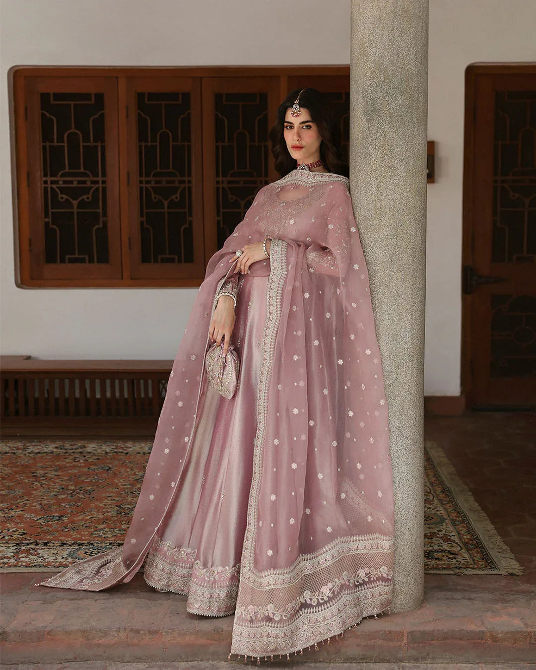 Faiza Saqlain | Mehermah Luxe Formals | Halina - Aqsa Fabrics