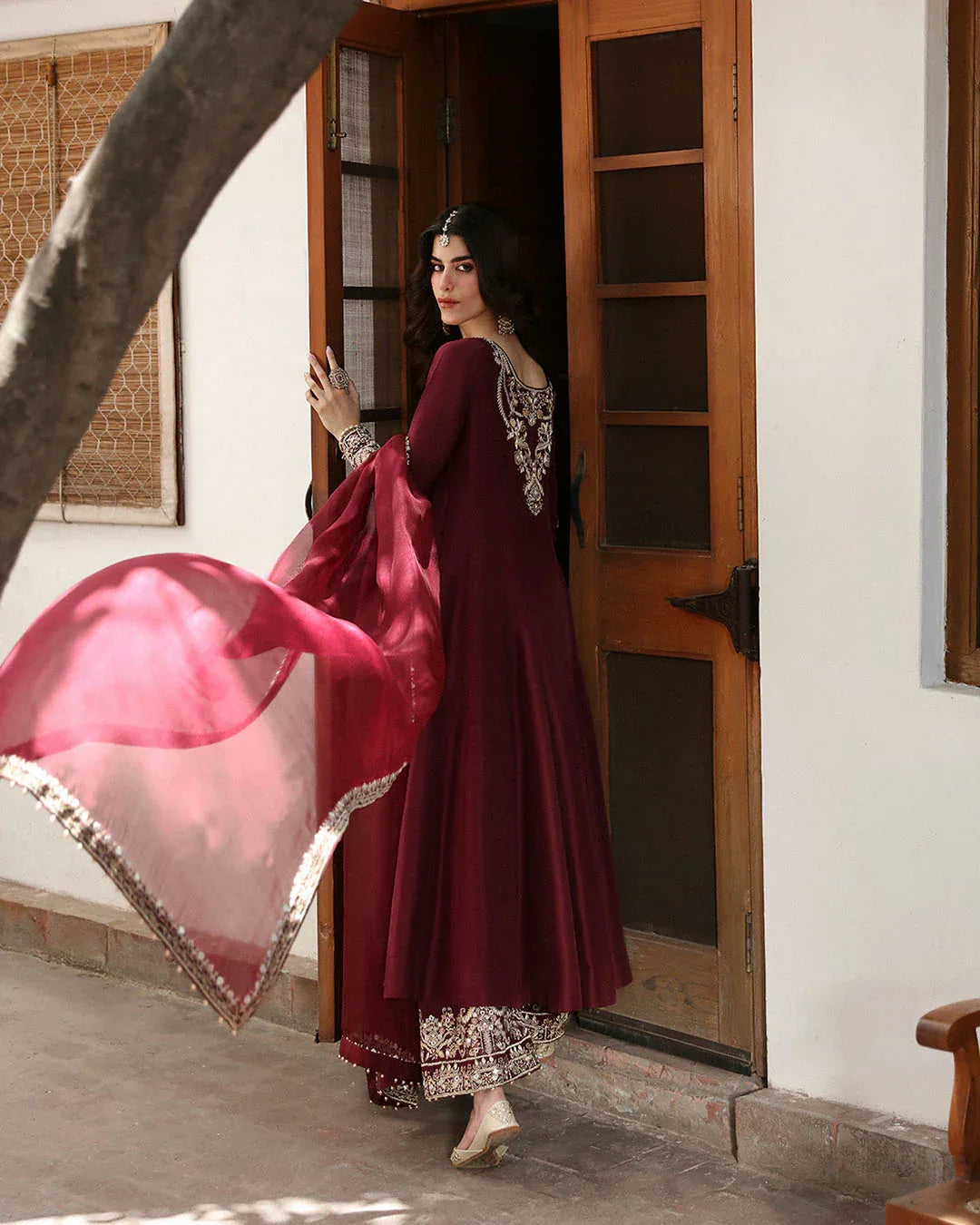 Faiza Saqlain | Mehermah Luxe Formals | Norine - Aqsa Fabrics