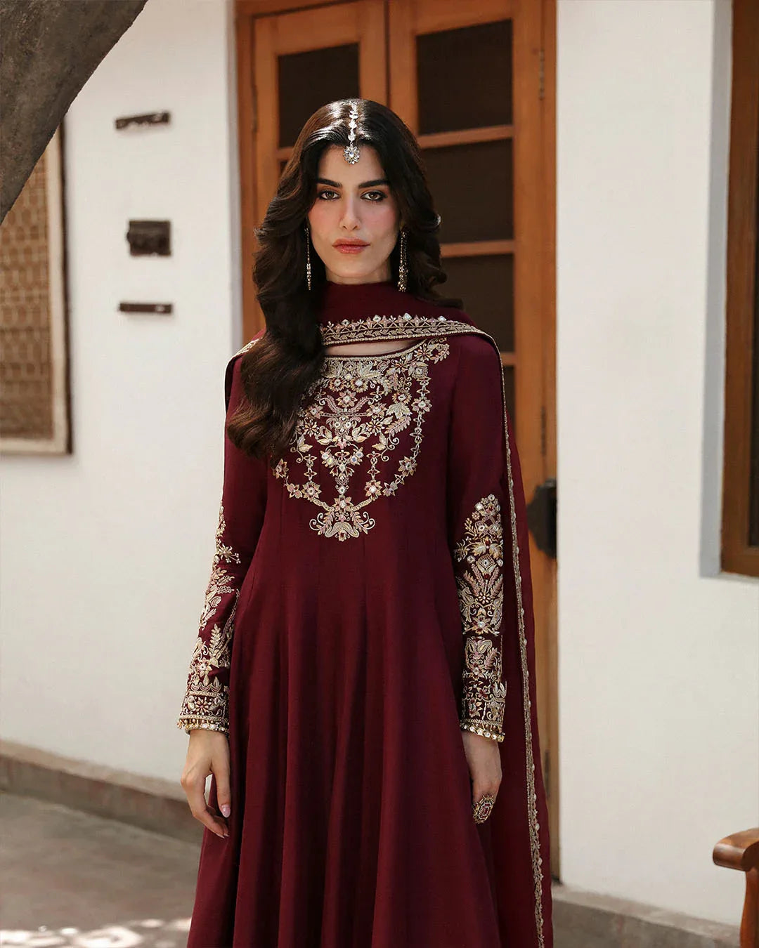 Faiza Saqlain | Mehermah Luxe Formals | Norine - Aqsa Fabrics