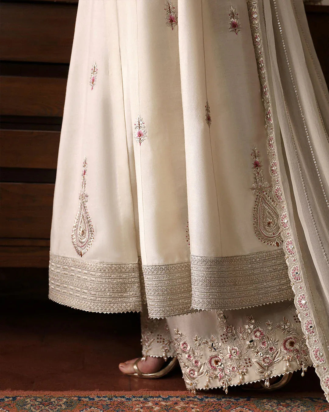 Faiza Saqlain | Mehermah Luxe Formals | Sabina - Aqsa Fabrics
