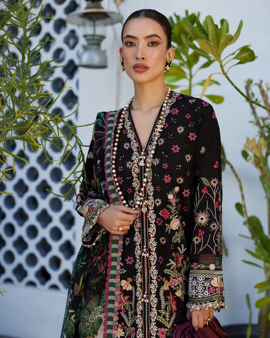 Faiza Saqlain | Merle - Lawn'24 - Aqsa Fabrics