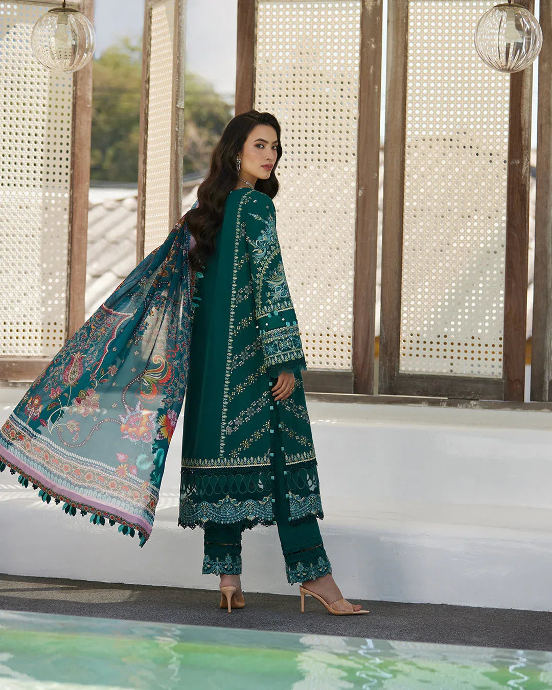 Faiza Saqlain | Milena - Lawn'24 - Aqsa Fabrics