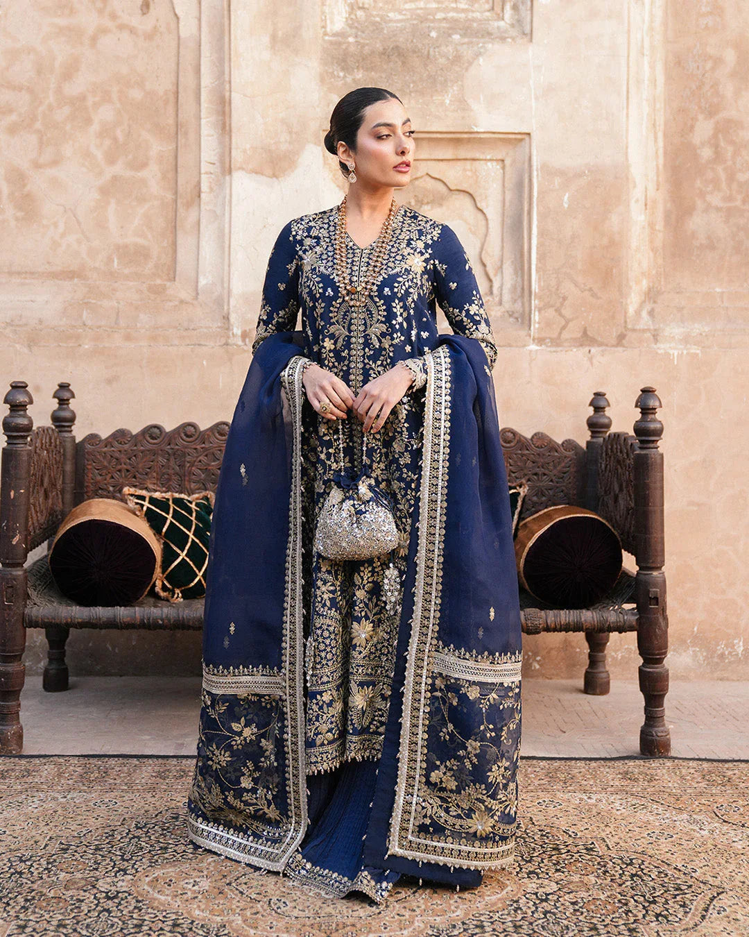 Faiza Saqlain | Zimmal Formals | Ayska - Aqsa Fabrics