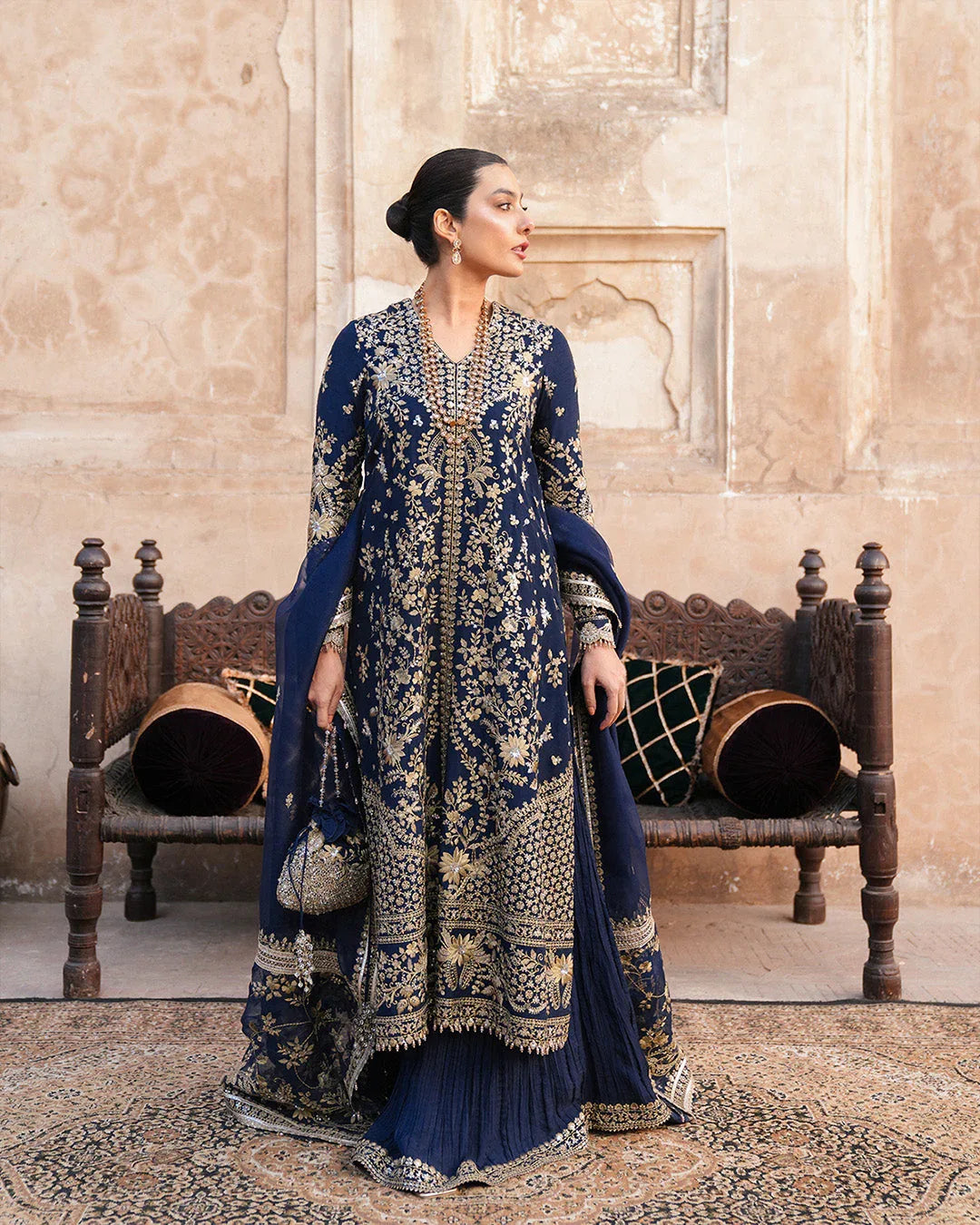 Faiza Saqlain | Zimmal Formals | Ayska - Aqsa Fabrics