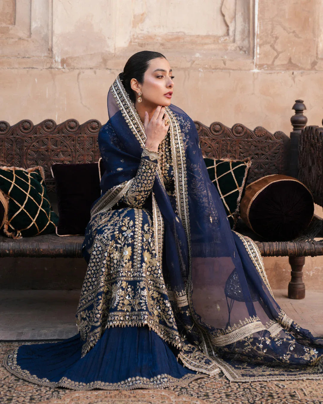 Faiza Saqlain | Zimmal Formals | Ayska - Aqsa Fabrics