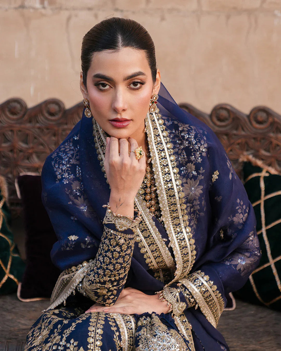 Faiza Saqlain | Zimmal Formals | Ayska - Aqsa Fabrics