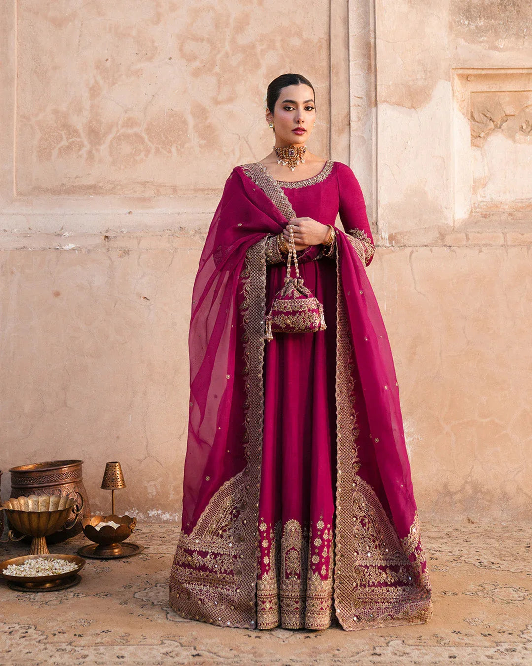 Faiza Saqlain | Zimmal Formals | Cassia - Aqsa Fabrics