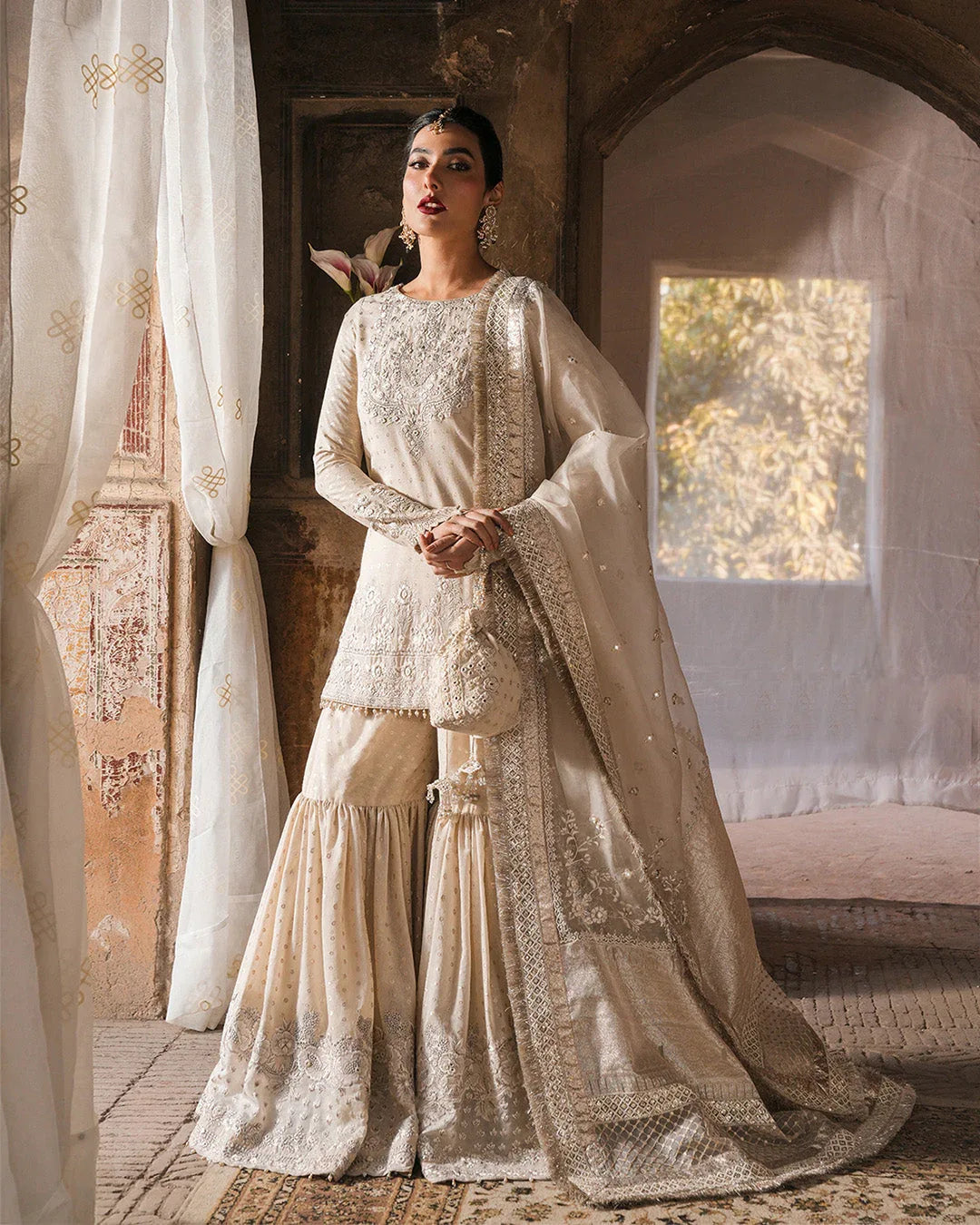 Faiza Saqlain | Zimmal Formals | Devina - Aqsa Fabrics