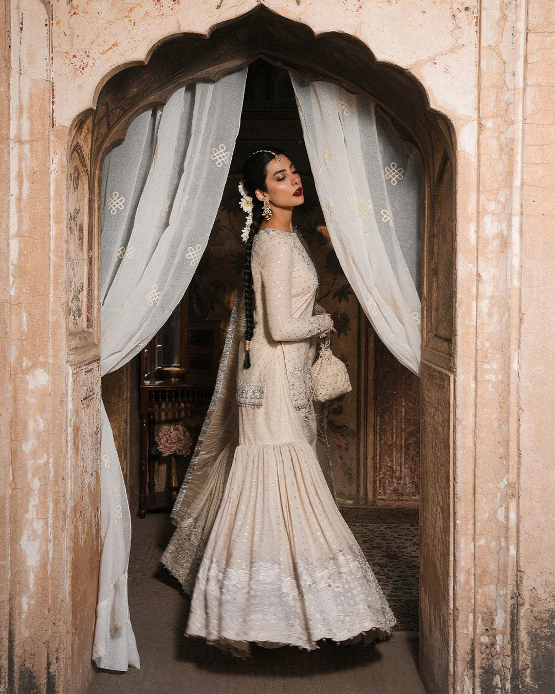 Faiza Saqlain | Zimmal Formals | Devina - Aqsa Fabrics