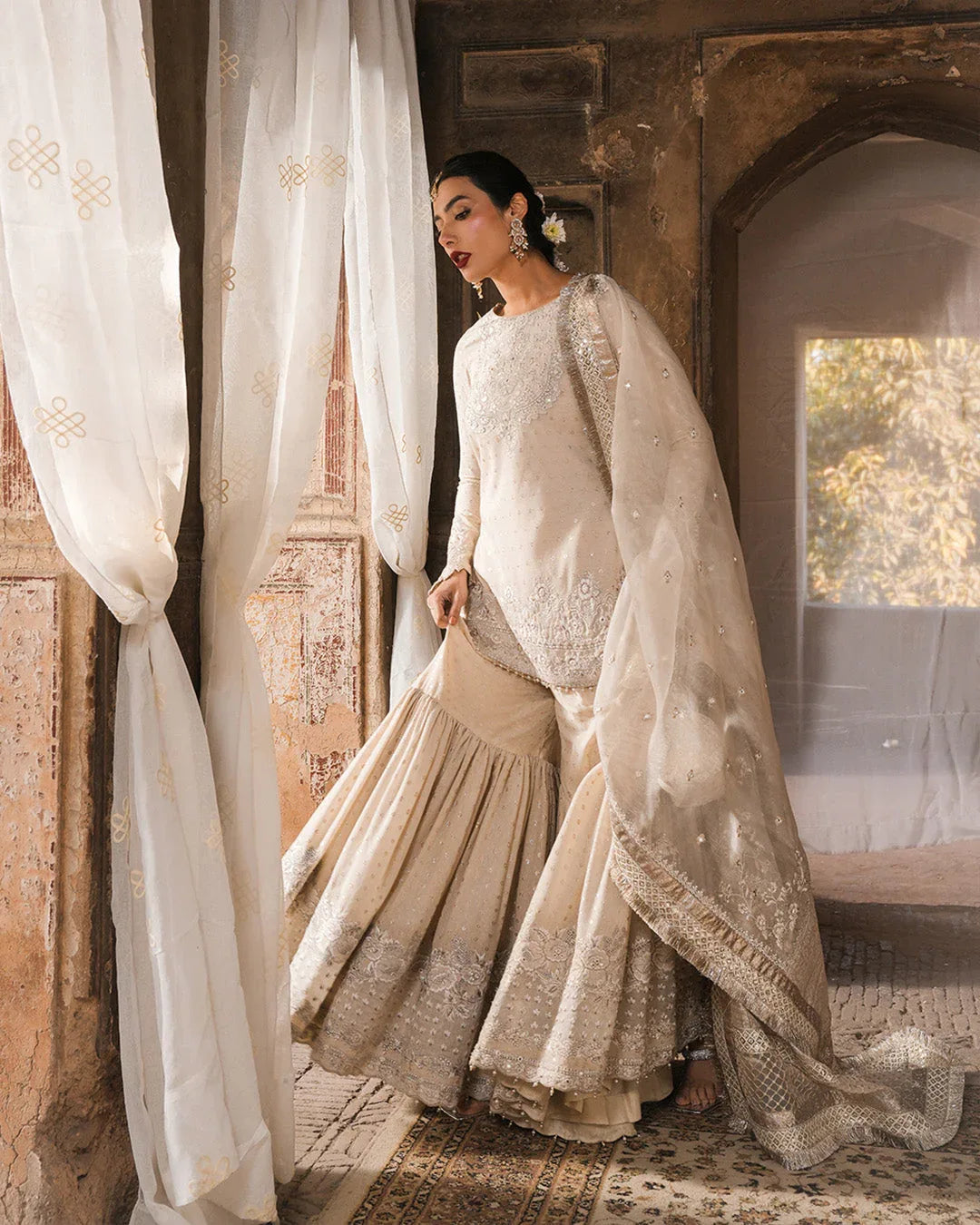 Faiza Saqlain | Zimmal Formals | Devina - Aqsa Fabrics