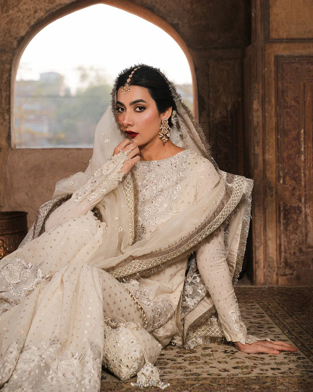 Faiza Saqlain | Zimmal Formals | Devina - Aqsa Fabrics