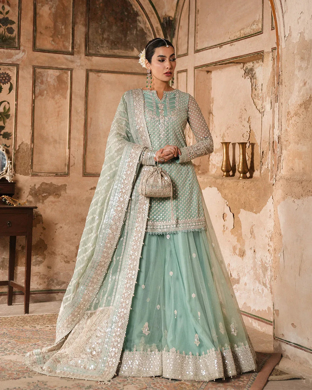 Faiza Saqlain | Zimmal Formals | Valari - Aqsa Fabrics