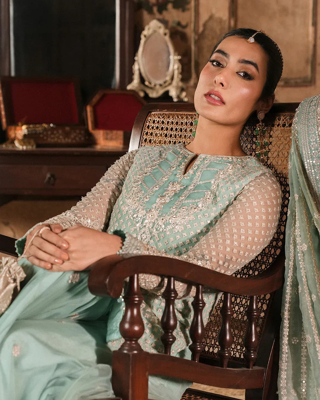 Faiza Saqlain | Zimmal Formals | Valari - Aqsa Fabrics