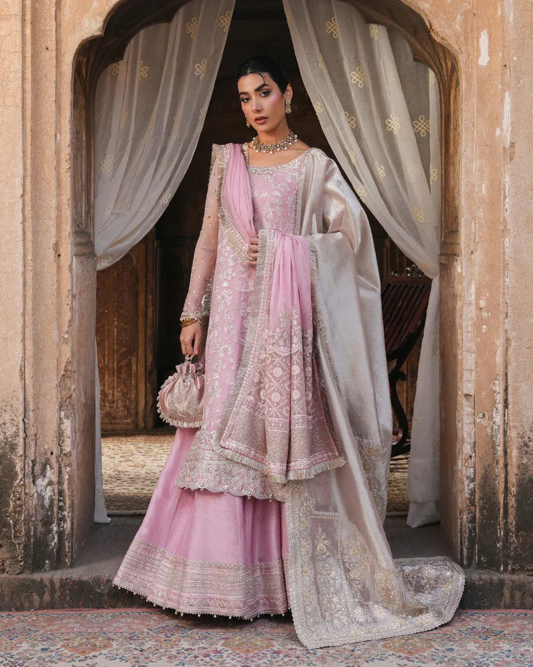 Faiza Saqlain | Zimmal Formals | Vemita - Aqsa Fabrics