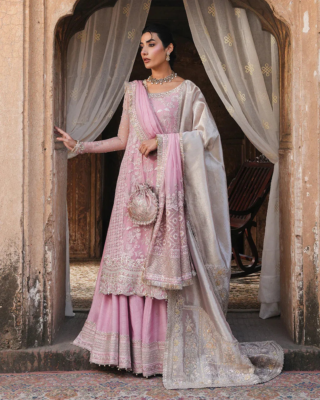 Faiza Saqlain | Zimmal Formals | Vemita - Aqsa Fabrics