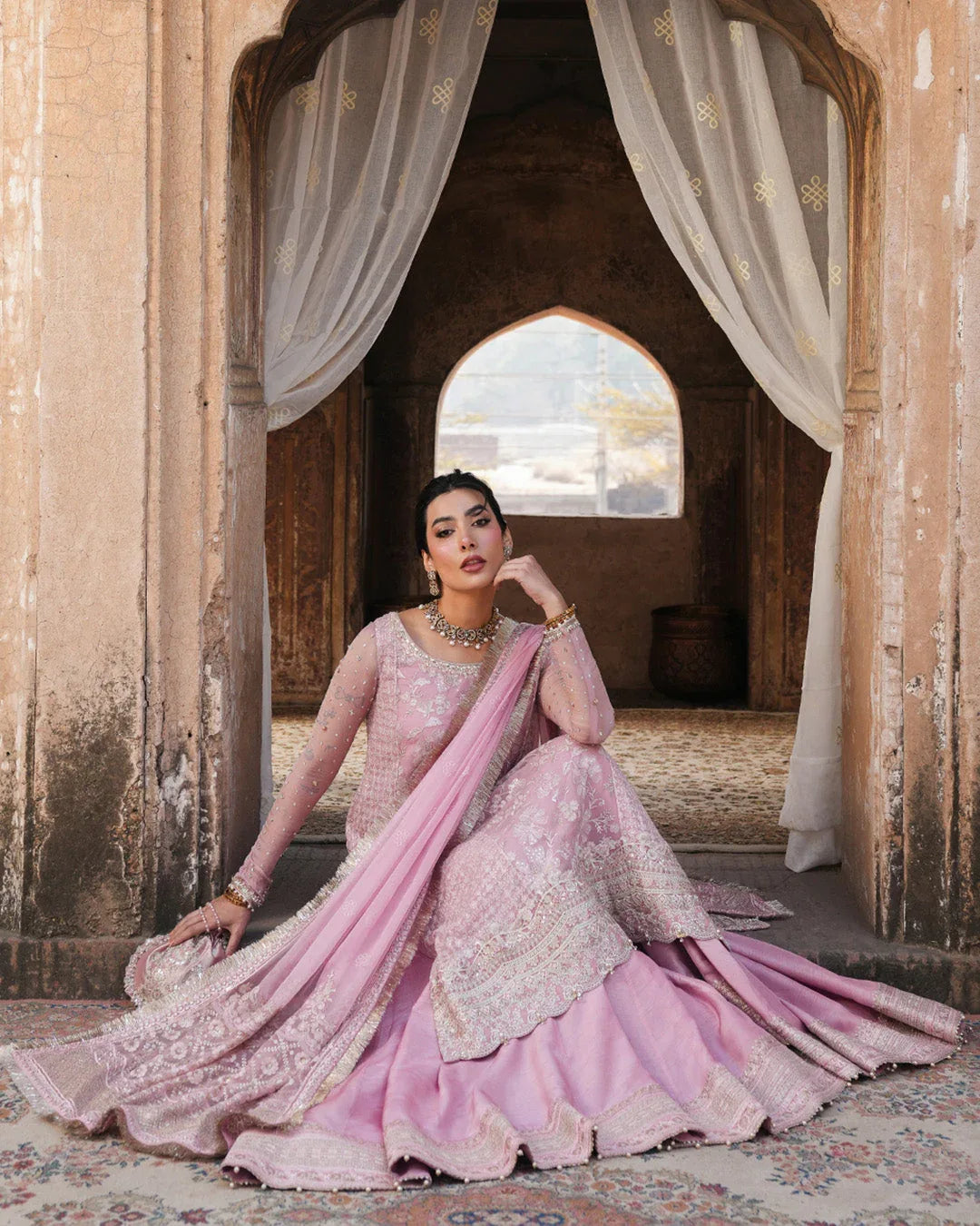 Faiza Saqlain | Zimmal Formals | Vemita - Aqsa Fabrics