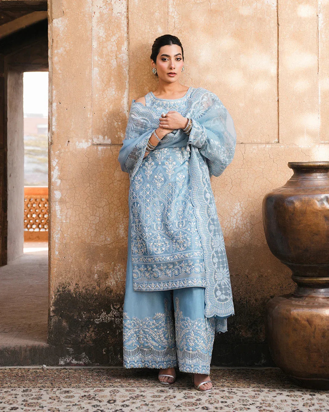 Faiza Saqlain | Zimmal Formals | Yulia - Aqsa Fabrics