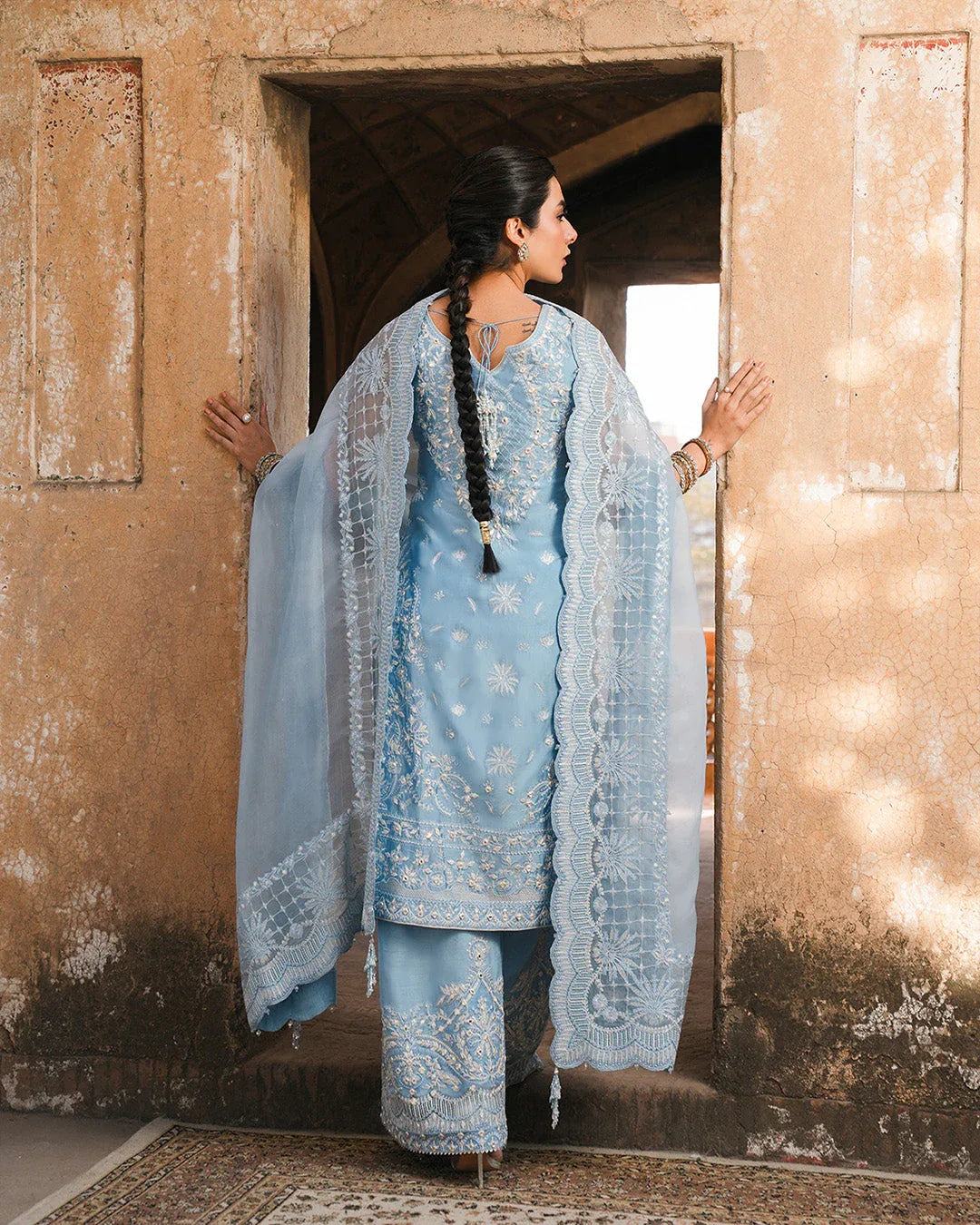 Faiza Saqlain | Zimmal Formals | Yulia - Aqsa Fabrics