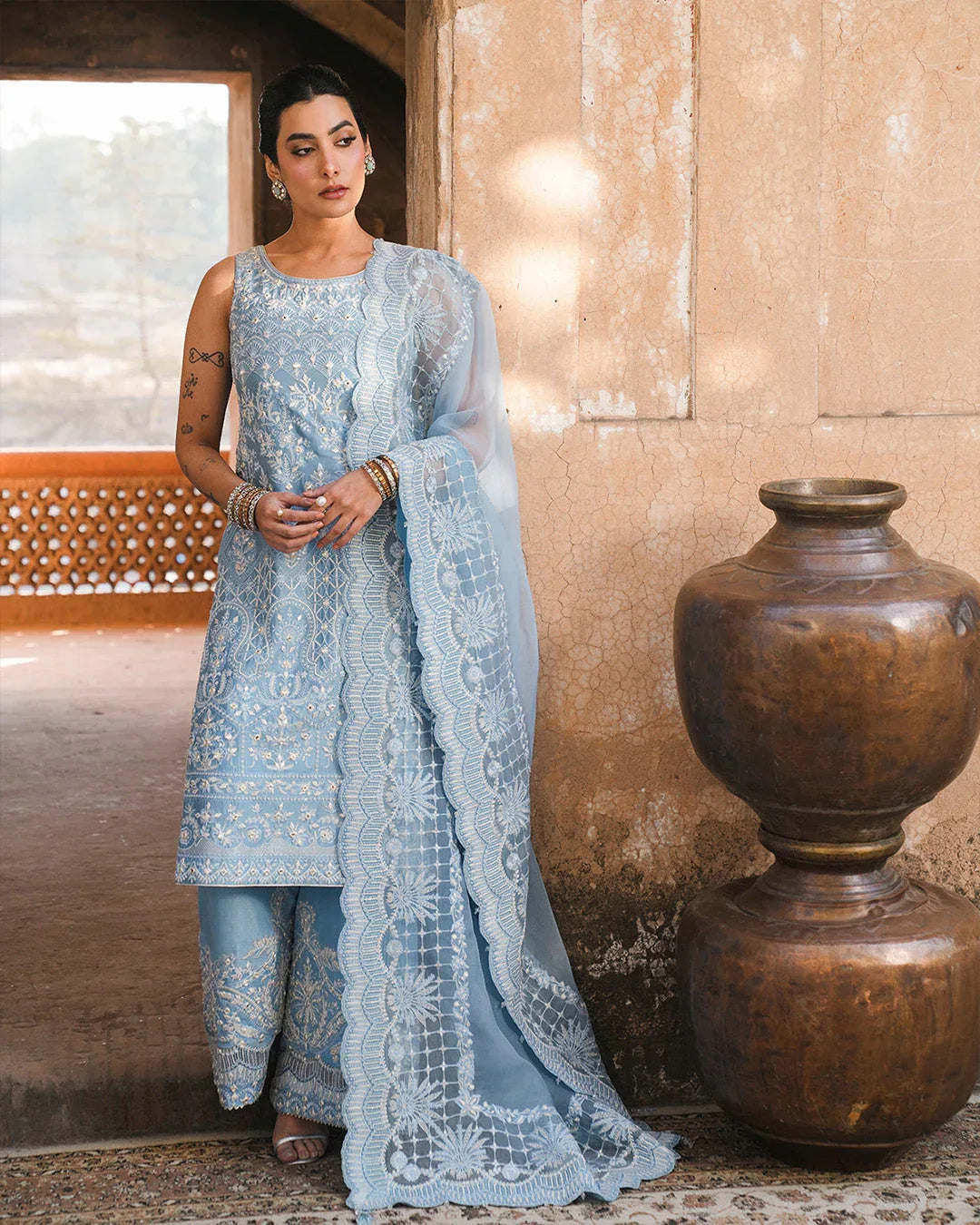 Faiza Saqlain | Zimmal Formals | Yulia - Aqsa Fabrics