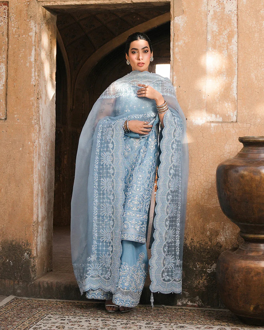 Faiza Saqlain | Zimmal Formals | Yulia - Aqsa Fabrics
