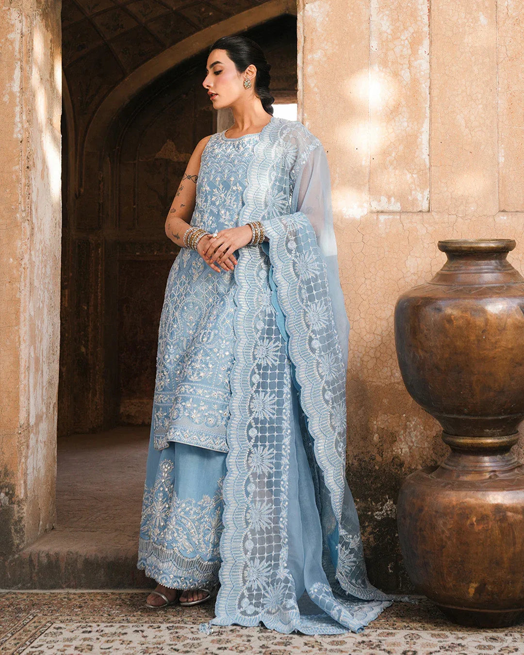 Faiza Saqlain | Zimmal Formals | Yulia - Aqsa Fabrics