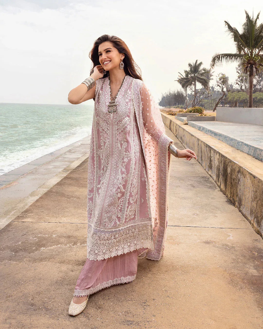 Faiza Saqlain | Zinnia Lawn 25 | Amaryllis - Aqsa Fabrics