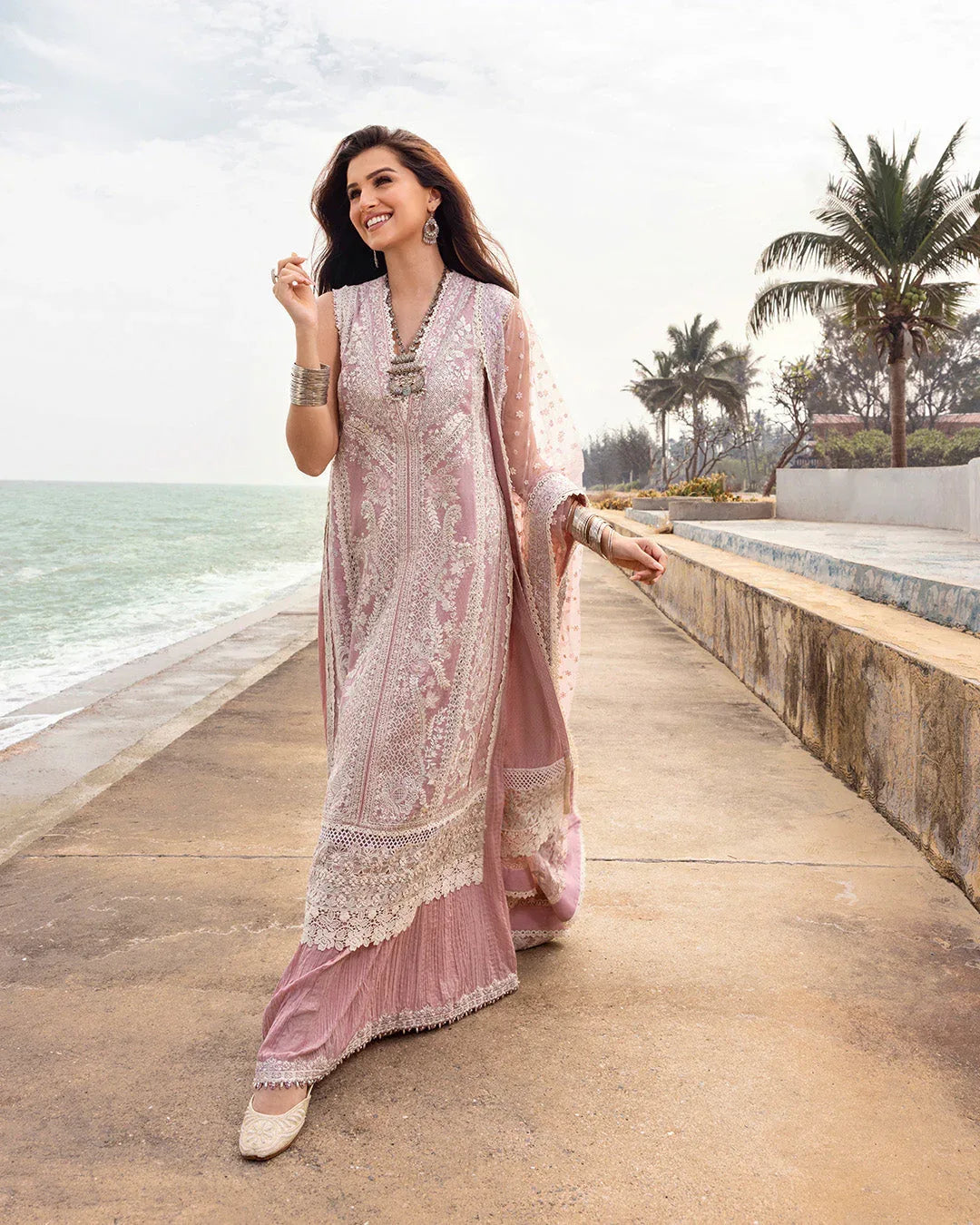 Faiza Saqlain | Zinnia Lawn 25 | Amaryllis - Aqsa Fabrics
