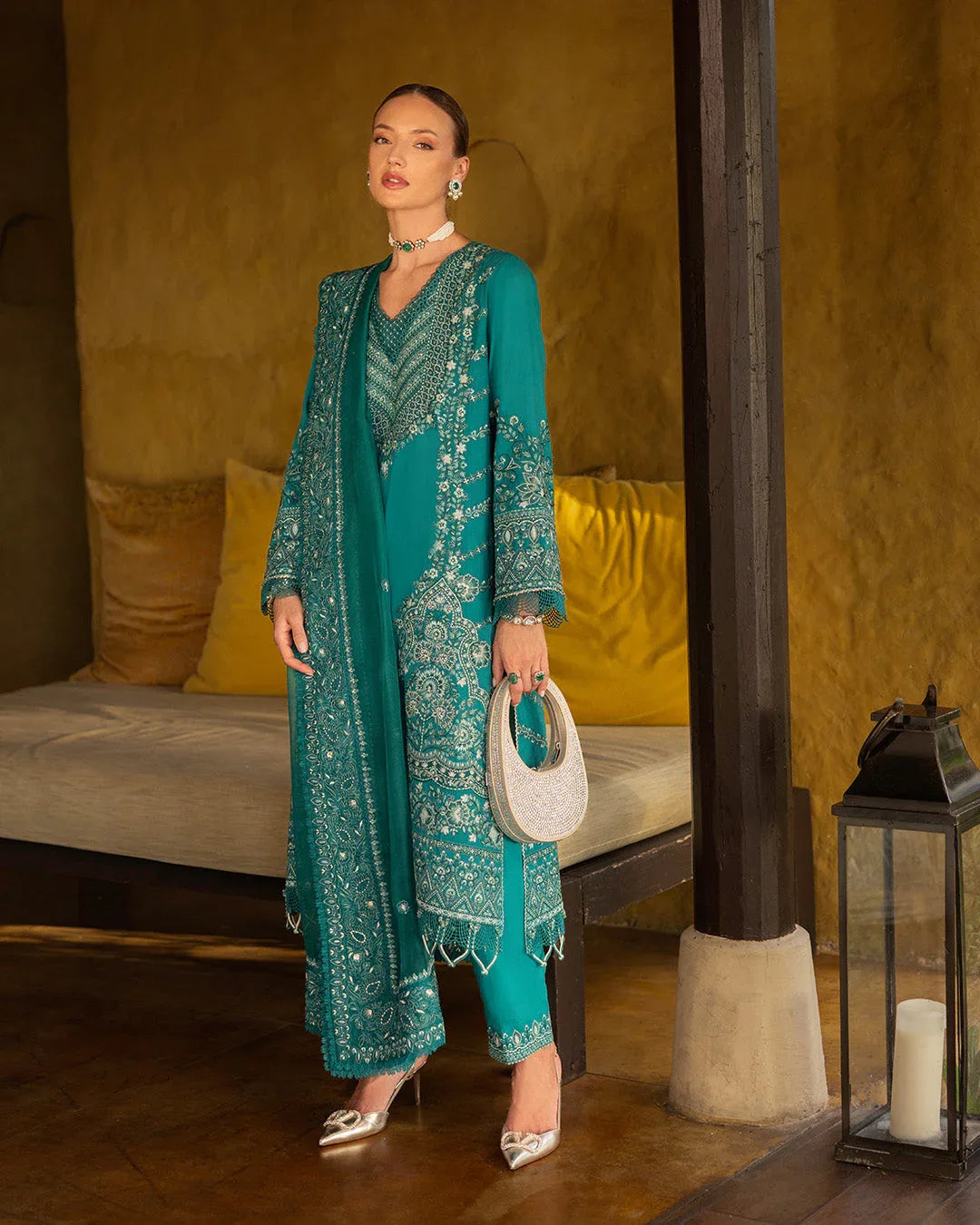 Faiza Saqlain | Zinnia Lawn 25 | Calla - Aqsa Fabrics