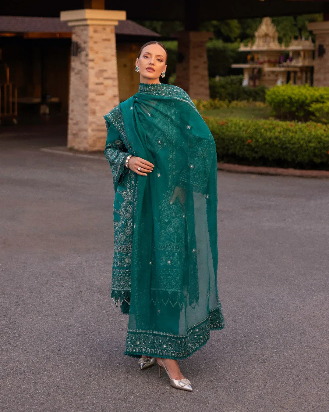 Faiza Saqlain | Zinnia Lawn 25 | Calla - Aqsa Fabrics