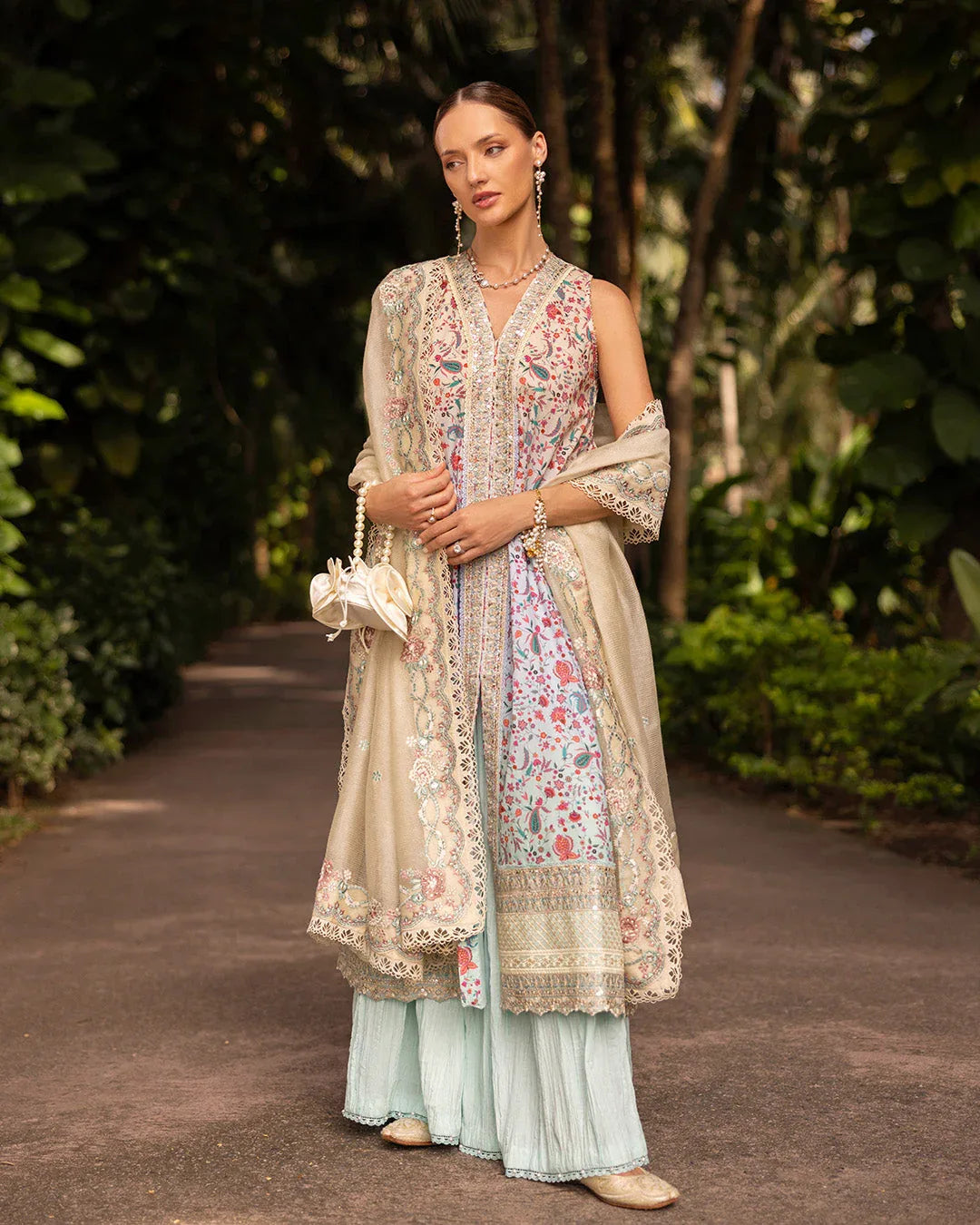 Faiza Saqlain | Zinnia Lawn 25 | Danica - Aqsa Fabrics
