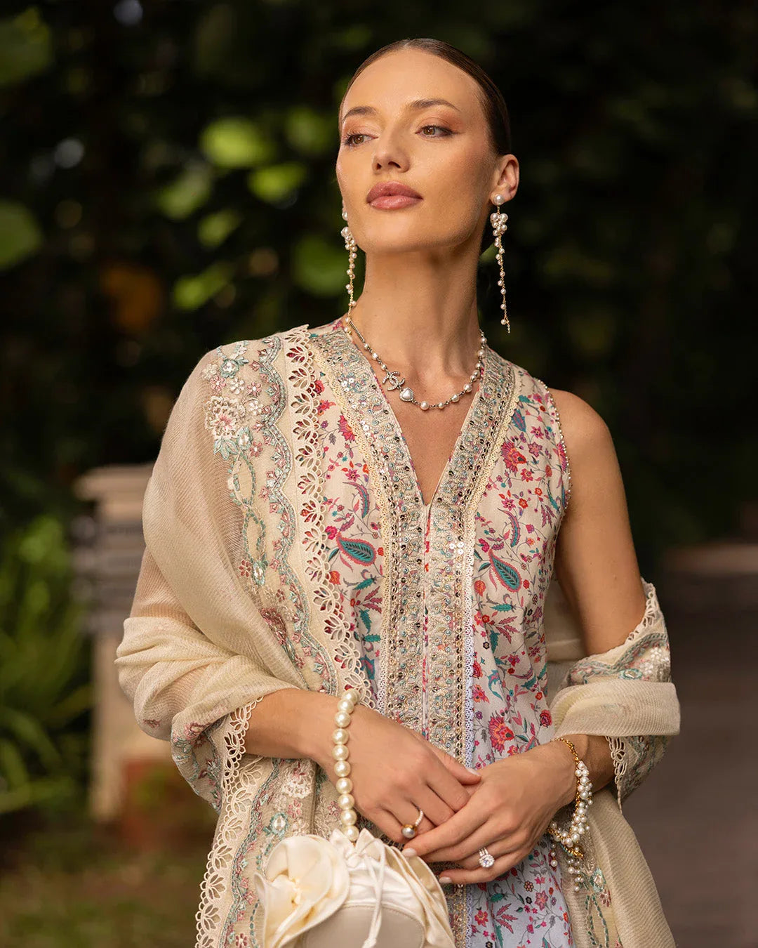 Faiza Saqlain | Zinnia Lawn 25 | Danica - Aqsa Fabrics