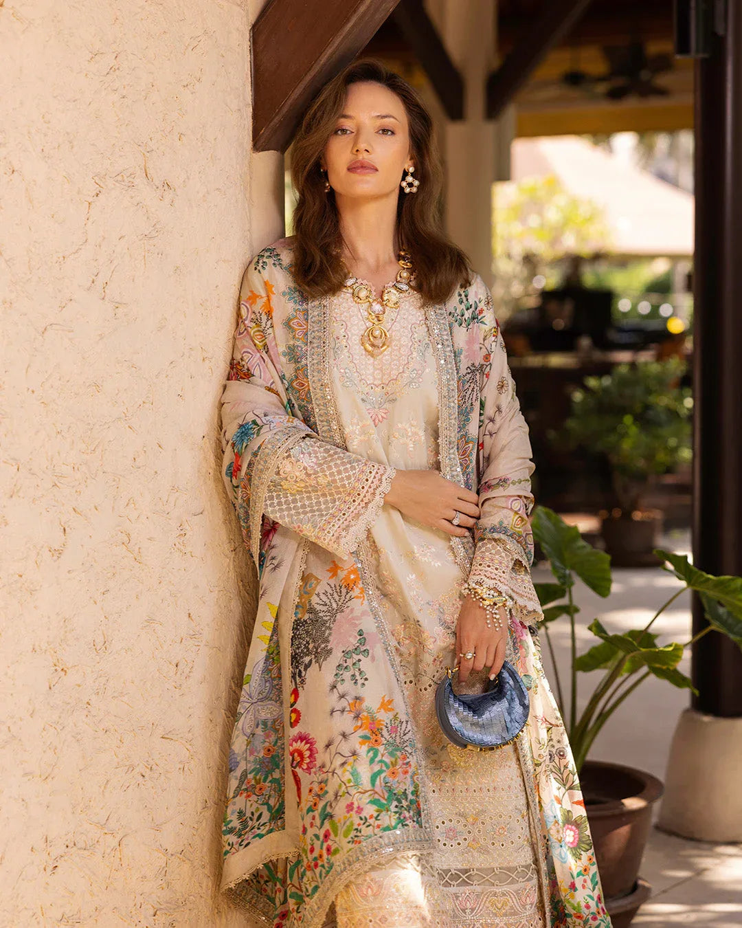 Faiza Saqlain | Zinnia Lawn 25 | Delilah - Aqsa Fabrics