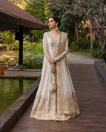 Faiza Saqlain | Zinnia Lawn 25 | Lily - Aqsa Fabrics