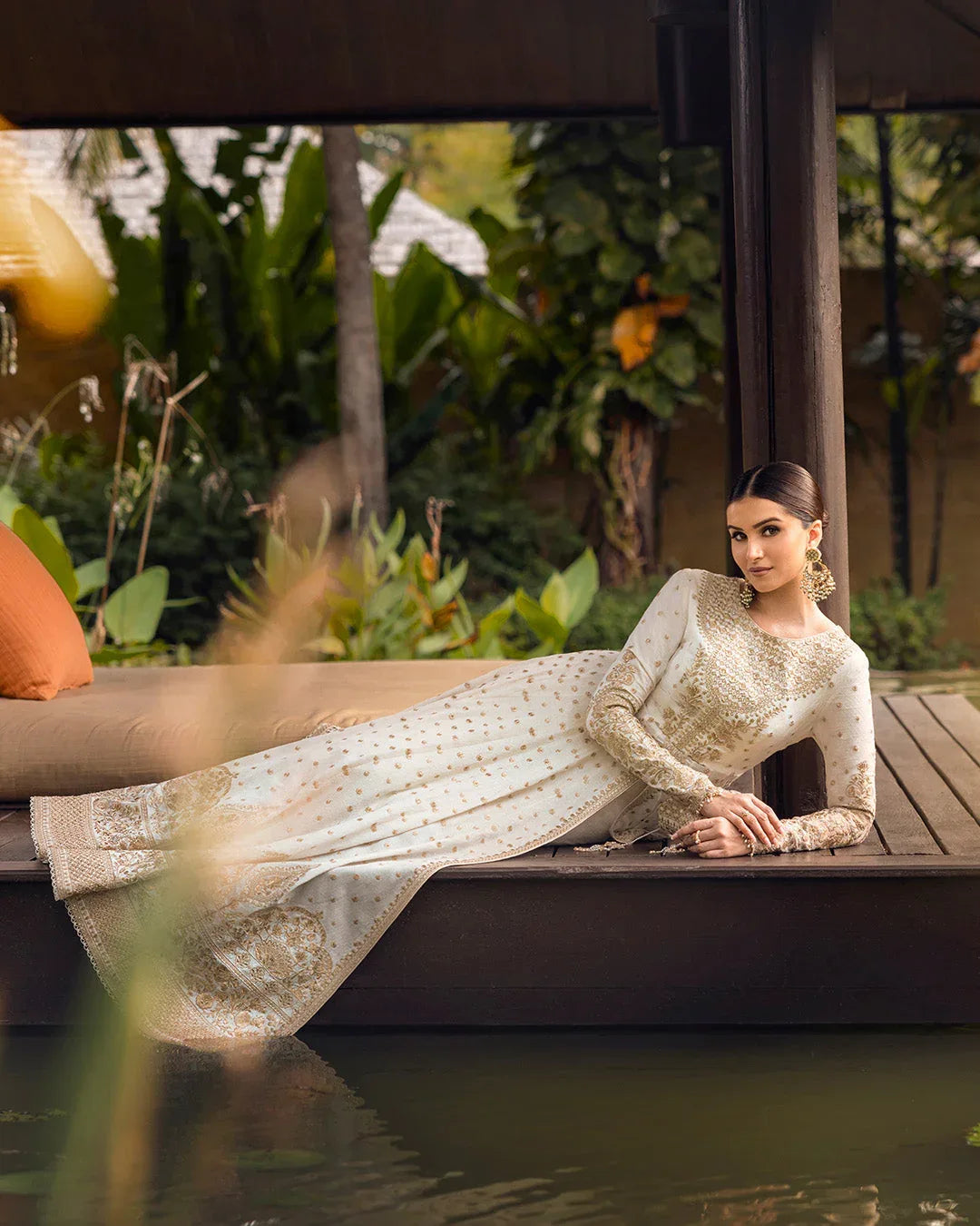 Faiza Saqlain | Zinnia Lawn 25 | Lily - Aqsa Fabrics