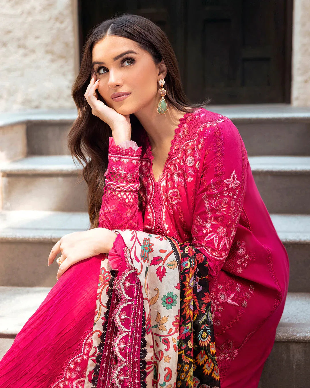 Faiza Saqlain | Zinnia Lawn 25 | Varda - Aqsa Fabrics