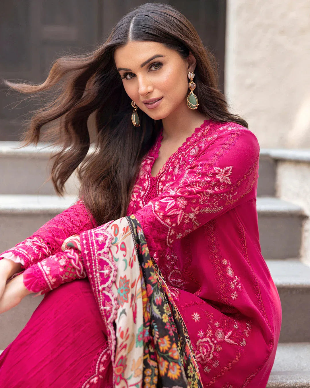 Faiza Saqlain | Zinnia Lawn 25 | Varda - Aqsa Fabrics