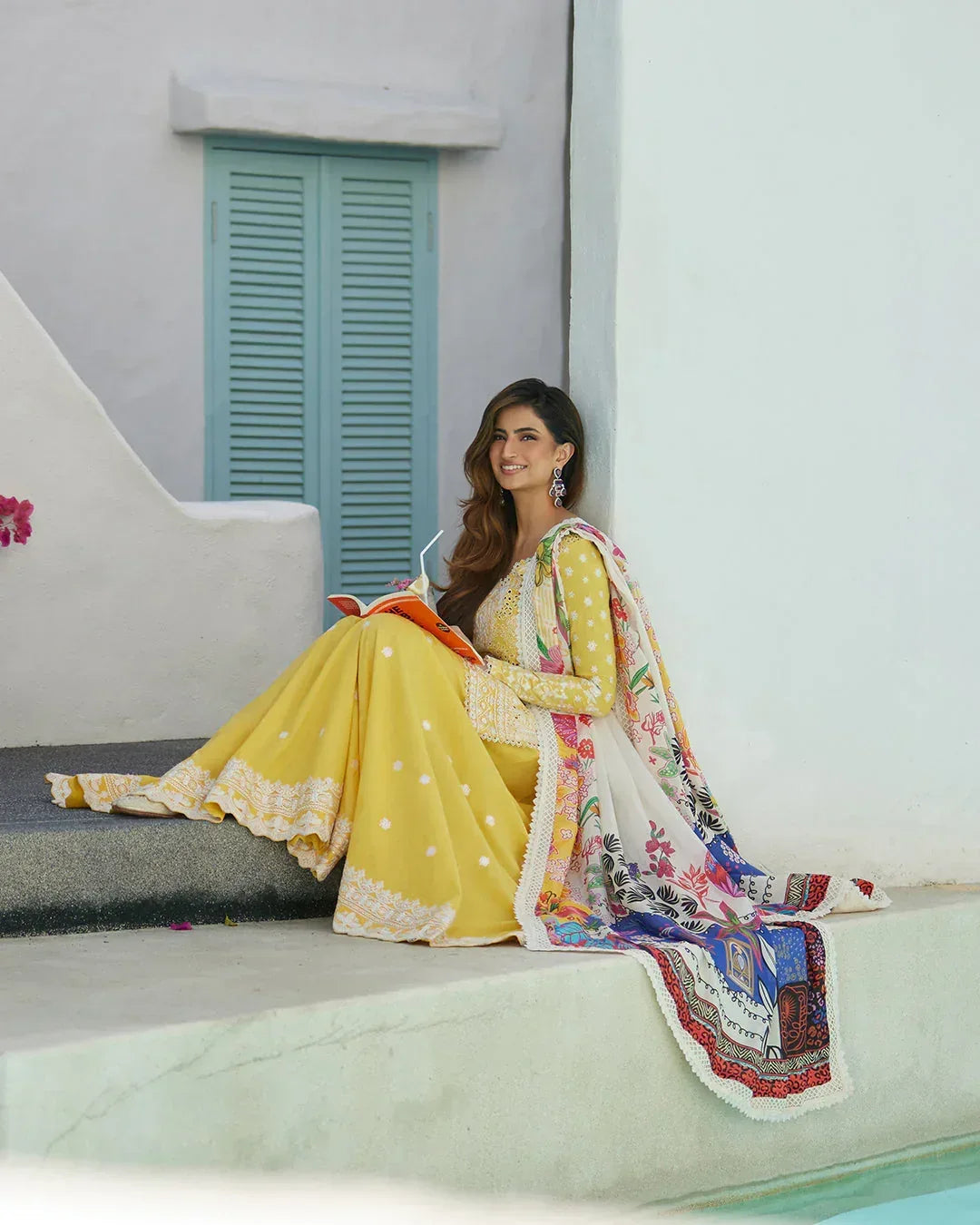 Faiza Saqlain l Talin - Aqsa Fabrics