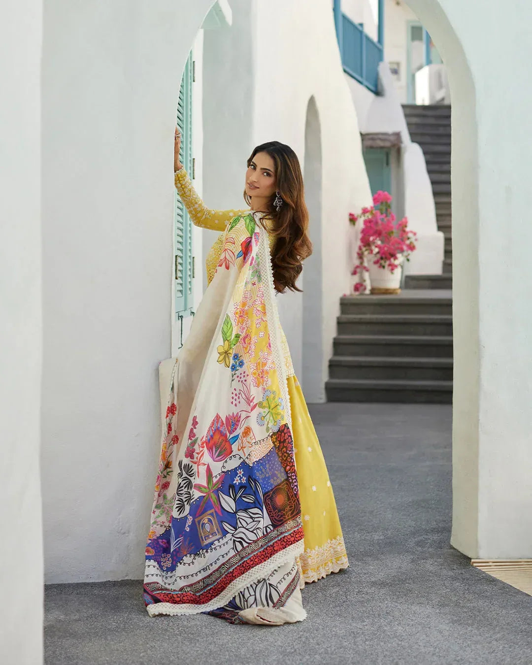 Faiza Saqlain l Talin - Aqsa Fabrics