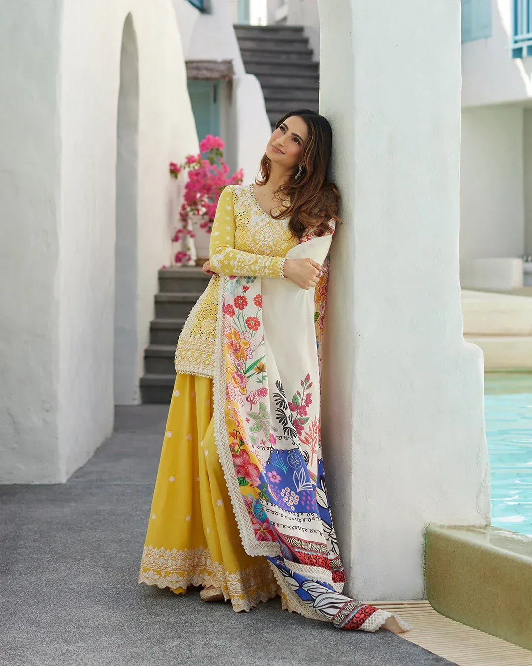 Faiza Saqlain l Talin - Aqsa Fabrics