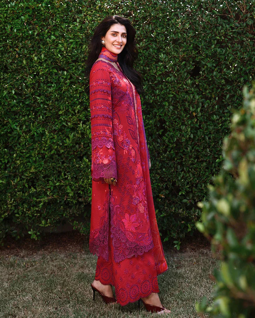 Falling Petals - Aqsa Fabrics