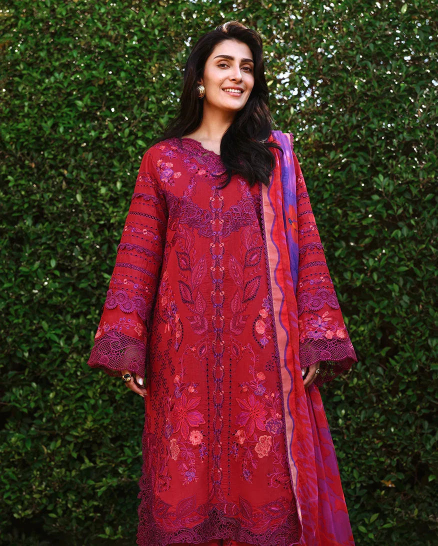 Falling Petals - Aqsa Fabrics