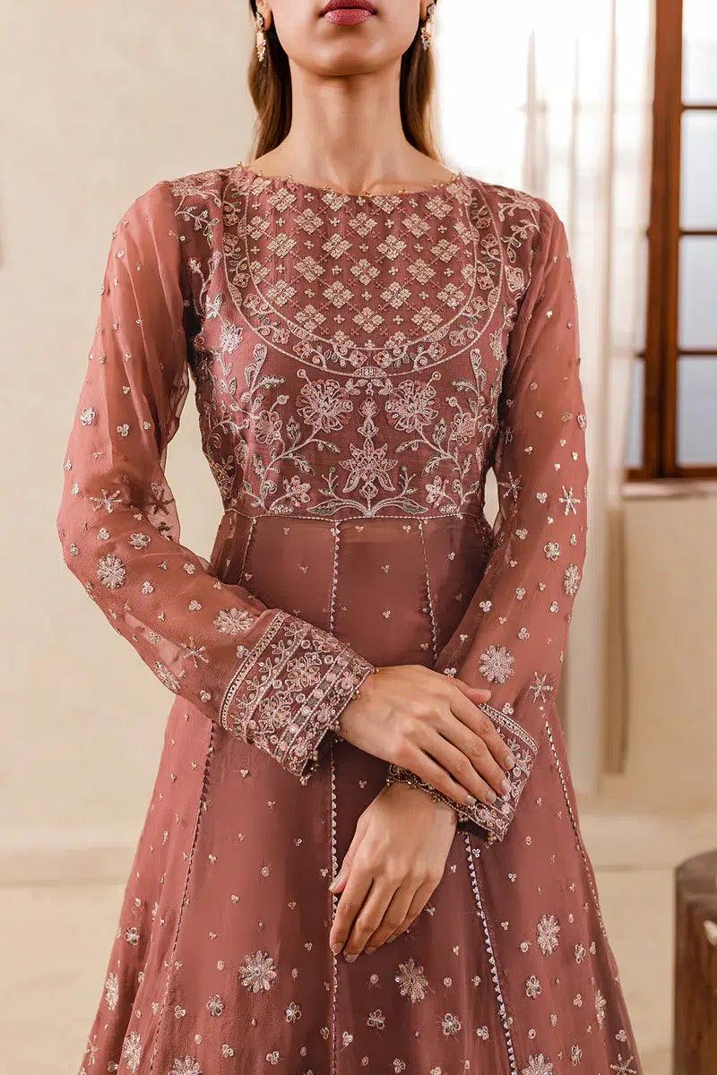 Farasha | Ritzier Festive Formals | Tan Gleam - Aqsa Fabrics