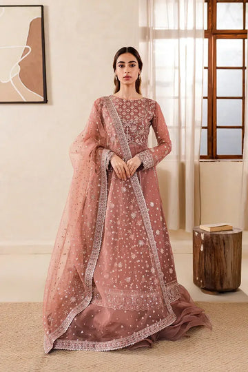 Farasha | Ritzier Festive Formals | Tan Gleam - Aqsa Fabrics