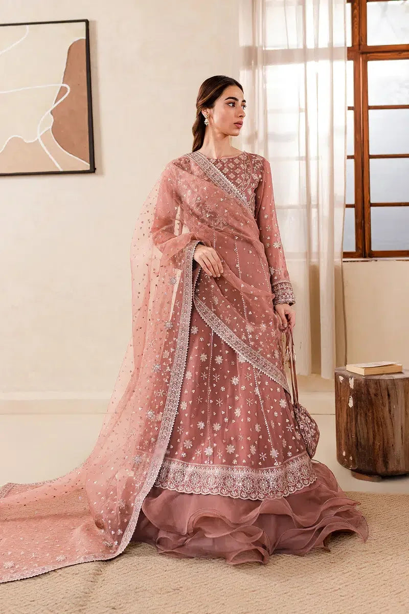 Farasha | Ritzier Festive Formals | Tan Gleam - Aqsa Fabrics