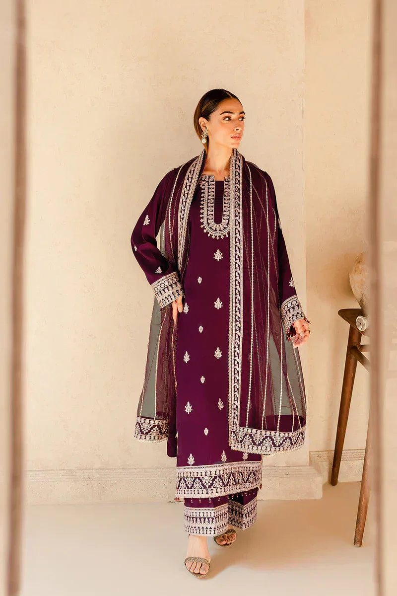 Farasha | Ritizer Festive Formals | Roseate Muse - Aqsa Fabrics
