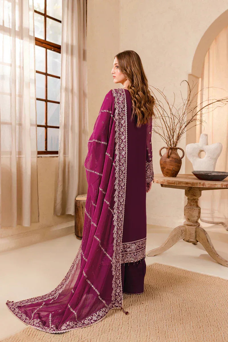 Farasha | Ritizer Festive Formals | Magenta Marvel - Aqsa Fabrics