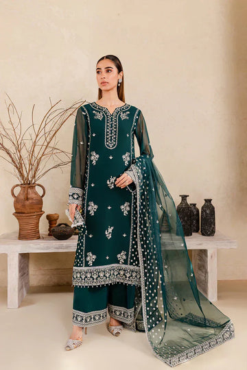 Farasha | Ritizer Festive Formals | Teal Glow - Aqsa Fabrics